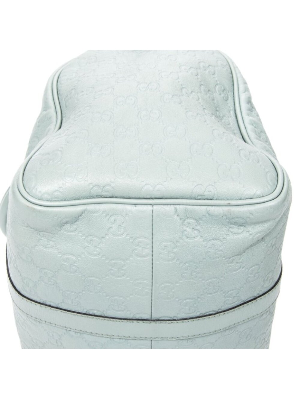 ★SOLD★ Gucci Midi Amboston Teale Guccissima Messenger Bag - Picture 8 of 11